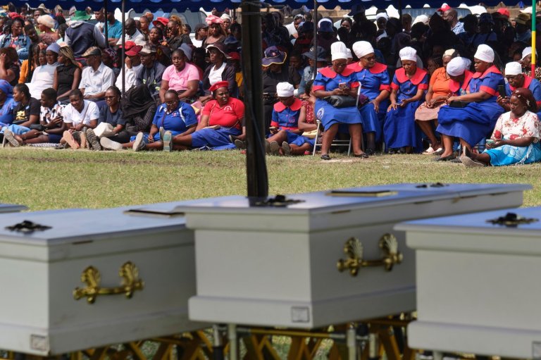 Families mourn victims of Zimbabwe ferry disaster as death toll rises to 46 | iNFOnews.ca