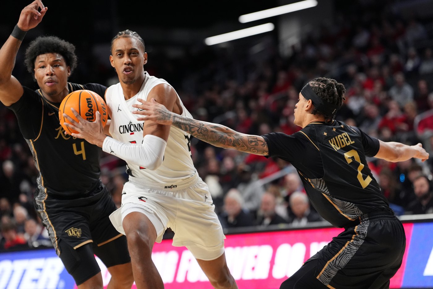 Baba Miller has 17 points, 10 rebounds and 5 assists to help Cincinnati beat UCF 92-72 | iNFOnews.ca Baba Miller has 17 points, 10 rebounds and 5 assists to help Cincinnati beat UCF 92-72 | iNFOnews.ca