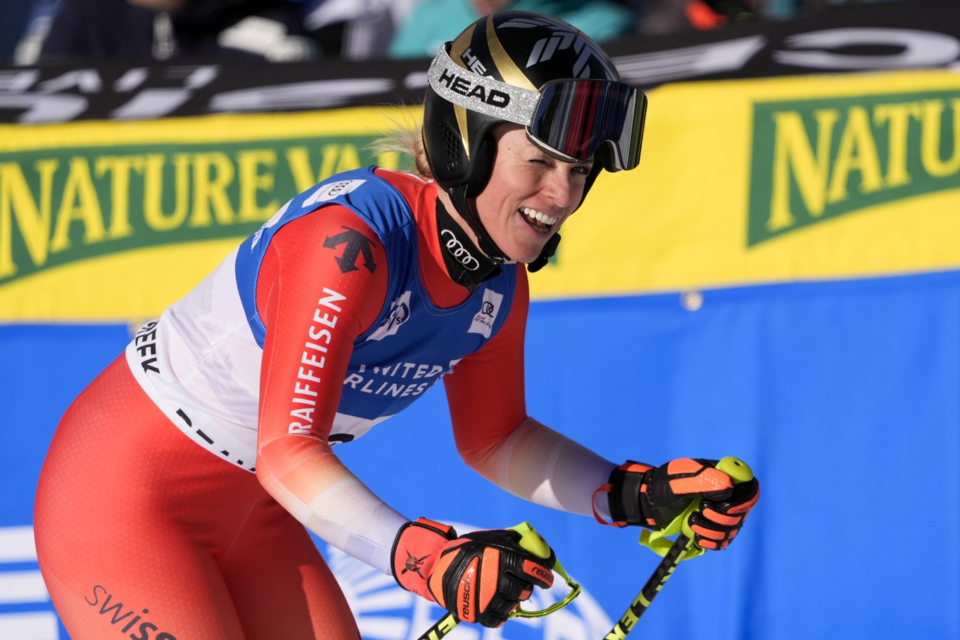 Cornelia Huetter of Austria wins first-ever women's World Cup downhill held on Birds of Prey course | iNFOnews.ca