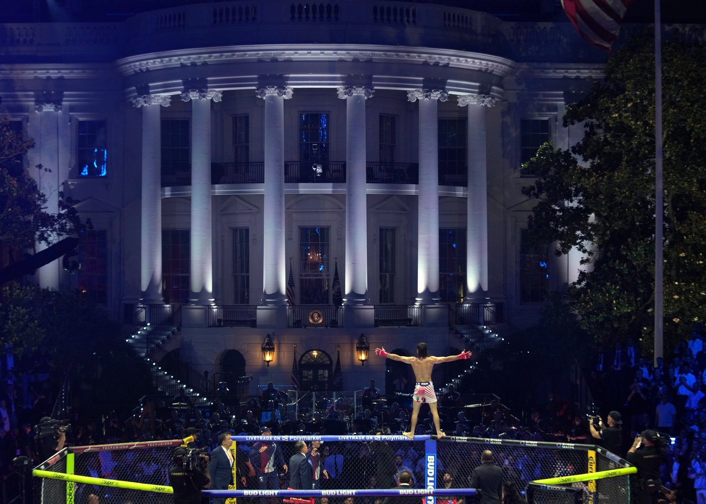 Authorities say they disrupted planned drone, gun attack on White House UFC cage-fighting show | iNFOnews.ca