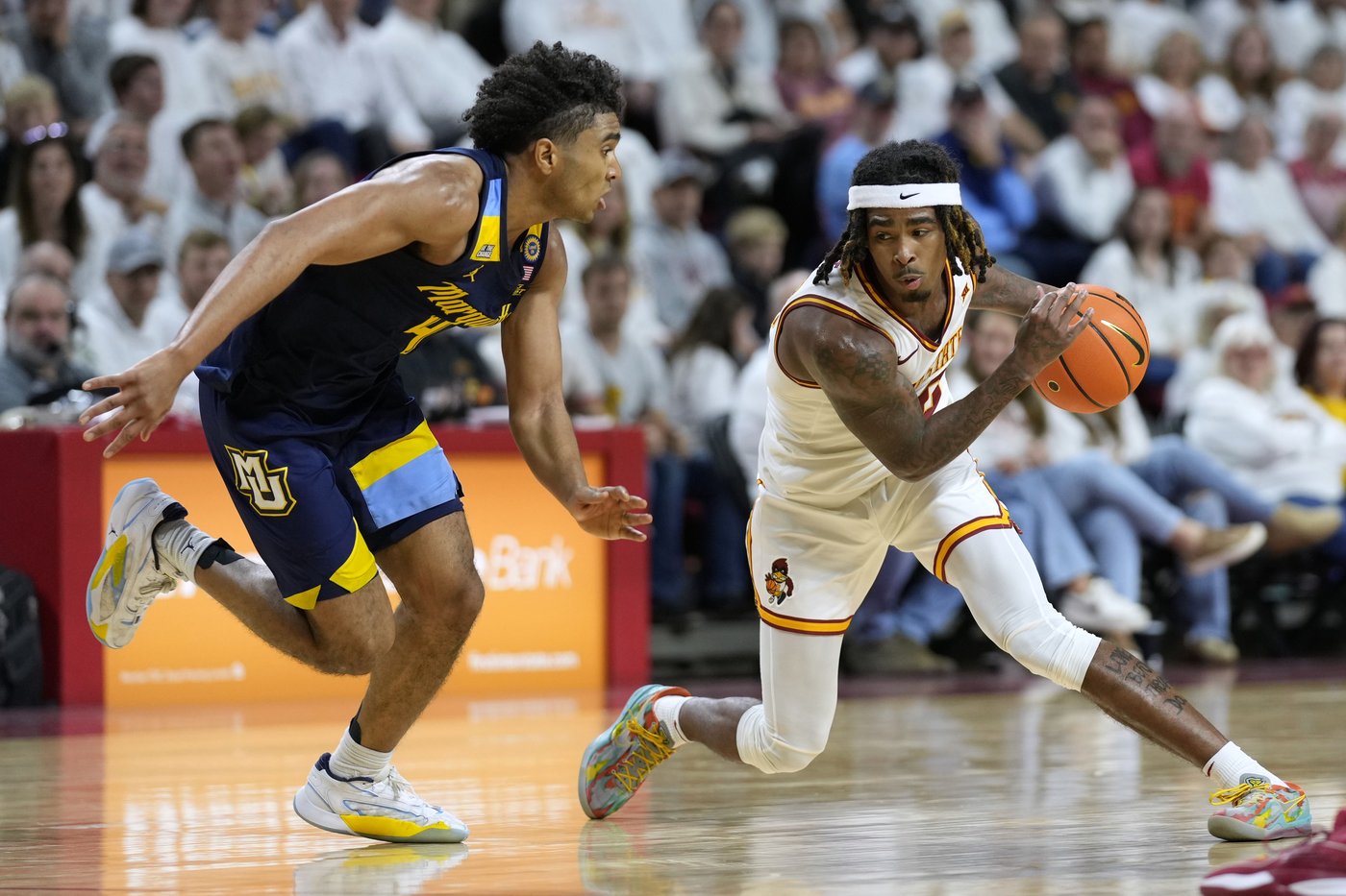 Keshon Gilbert scores 24 points to lead No. 6 Iowa State past No. 5 Marquette 81-70 | iNFOnews.ca