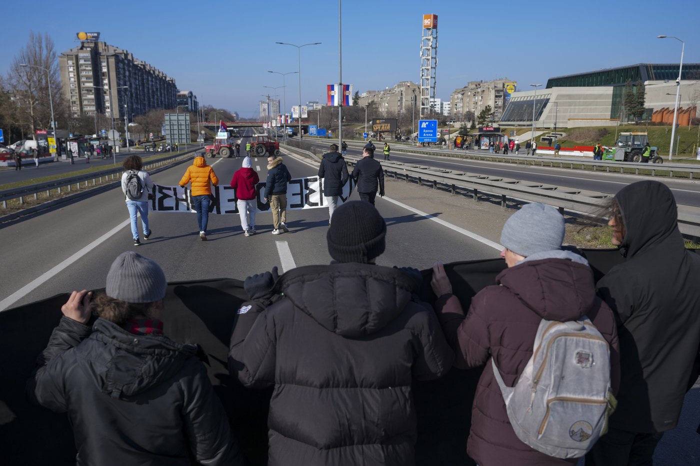 Serbian protesters block key bridge, roads to mark 100 days since deadly canopy collapse | iNFOnews.ca Serbian protesters block key bridge, roads to mark 100 days since deadly canopy collapse | iNFOnews.ca