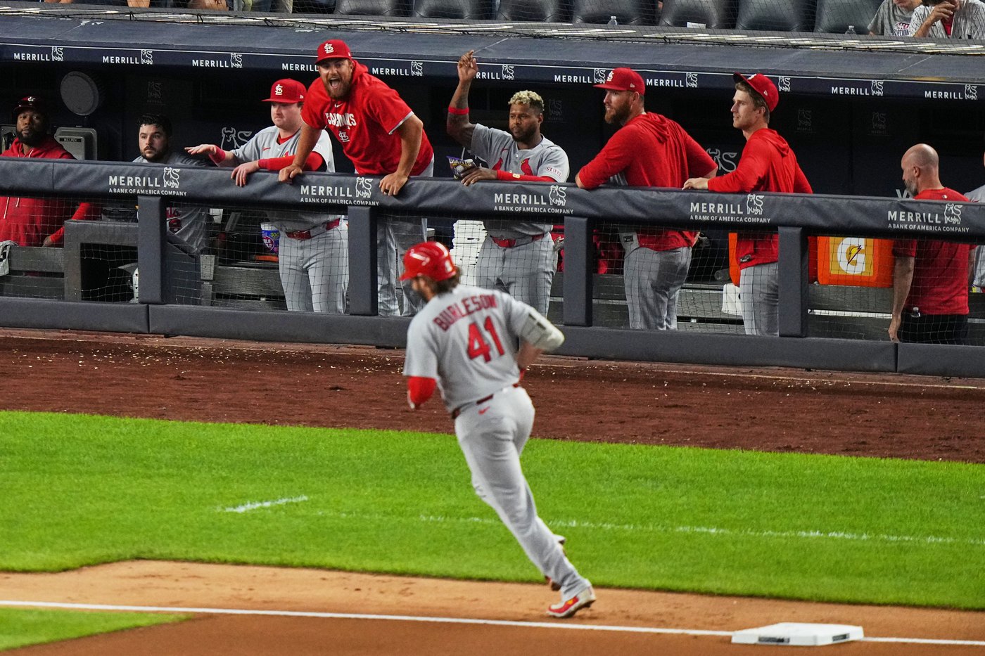 Alec Burleson hits 3 homers for Cardinals at Yankee Stadium after trade deadline passes | iNFOnews.ca Alec Burleson hits 3 homers for Cardinals at Yankee Stadium after trade deadline passes | iNFOnews.ca