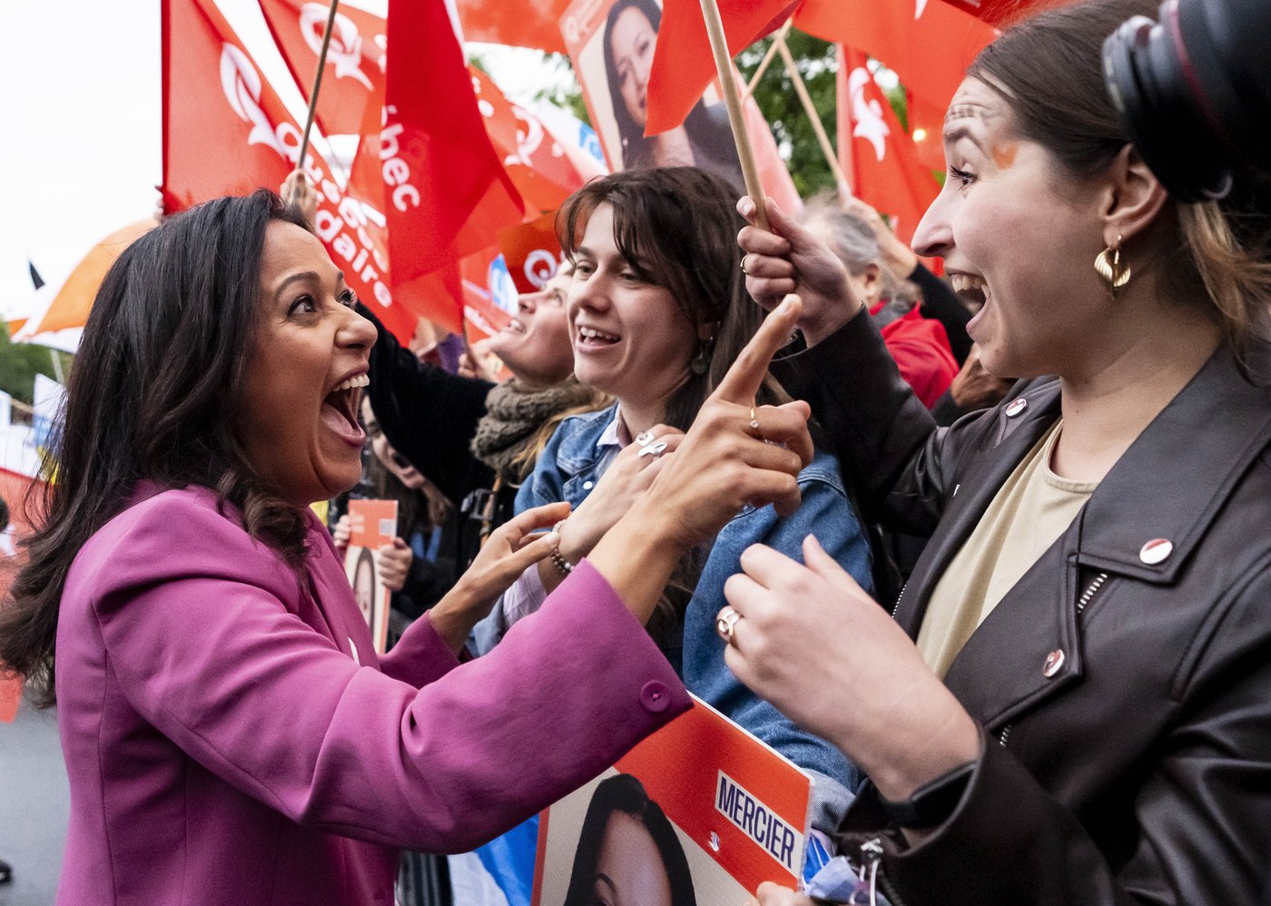 CAQ Leader Christine Fréchette's record comes under attack in Quebec debate | iNFOnews.ca