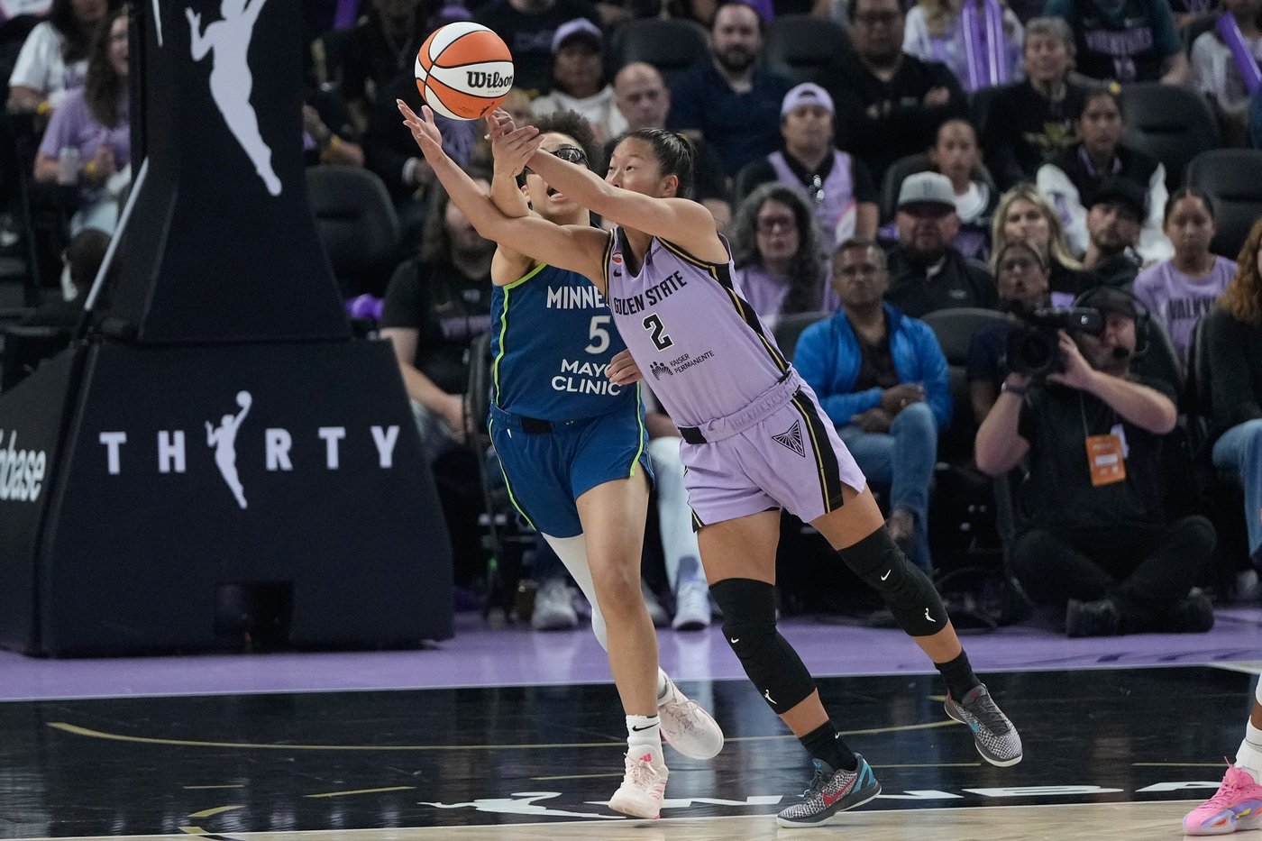 Olivia Miles has 20 points, 7 assists before ankle injury as WNBA-best Lynx beat Valkyries 77-66 | iNFOnews.ca
