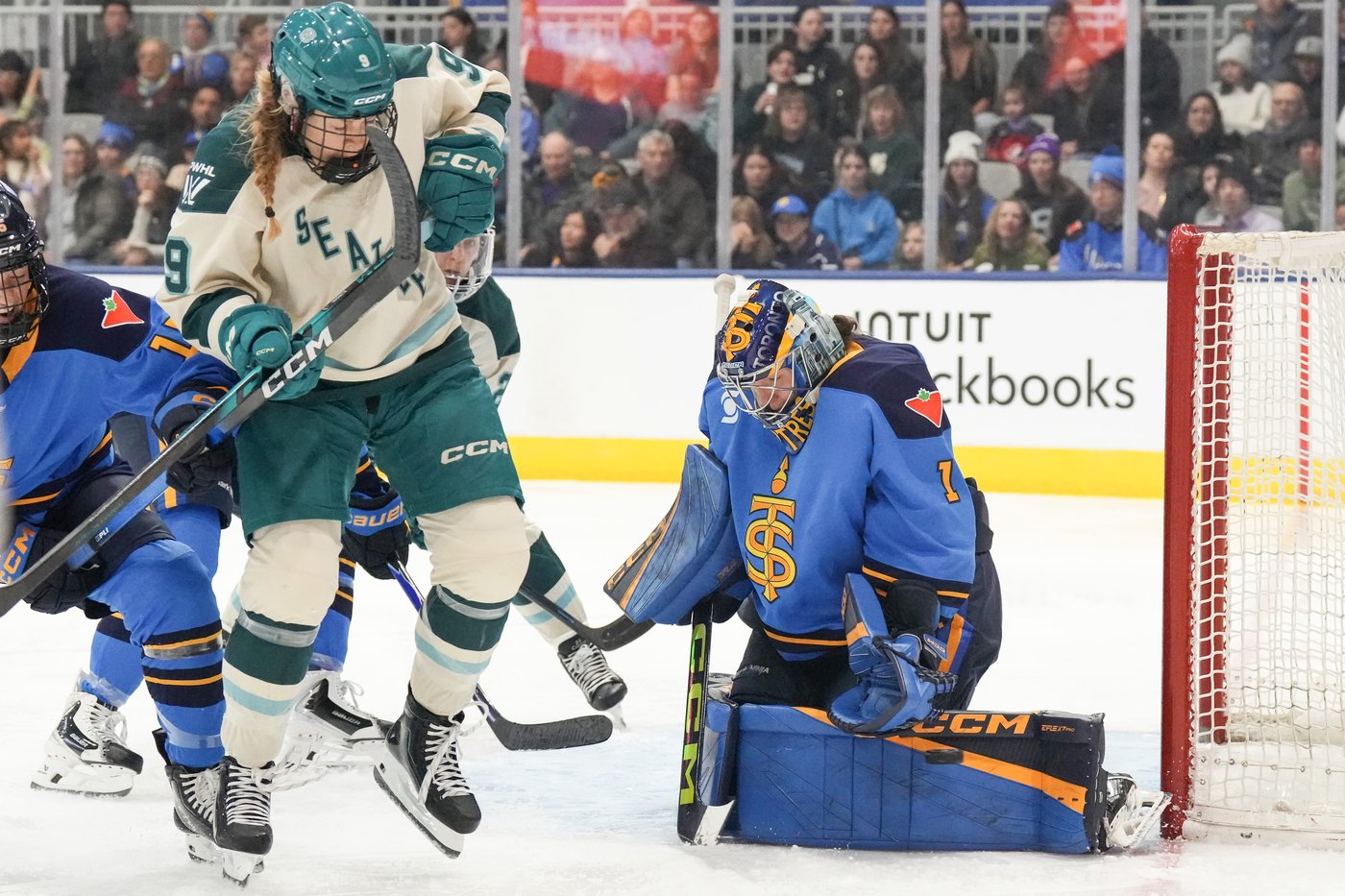 Kirk makes 32 saves to earn first PWHL shutout in Toronto's 2-0 win over Seattle | iNFOnews.ca Kirk makes 32 saves to earn first PWHL shutout in Toronto's 2-0 win over Seattle | iNFOnews.ca