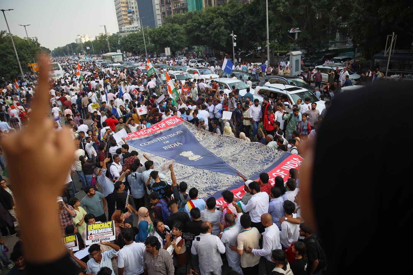 India's opposition parties march to top court as protests over voter lists escalate | iNFOnews.ca