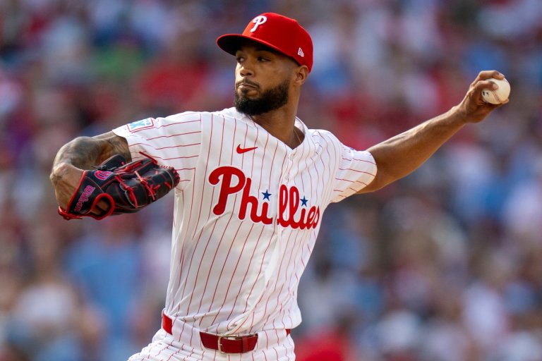 Sánchez strikes out 10 in 6 shutout innings, Bohm, Schwarber go deep in Phillies' 5-3 win over Texas | iNFOnews.ca