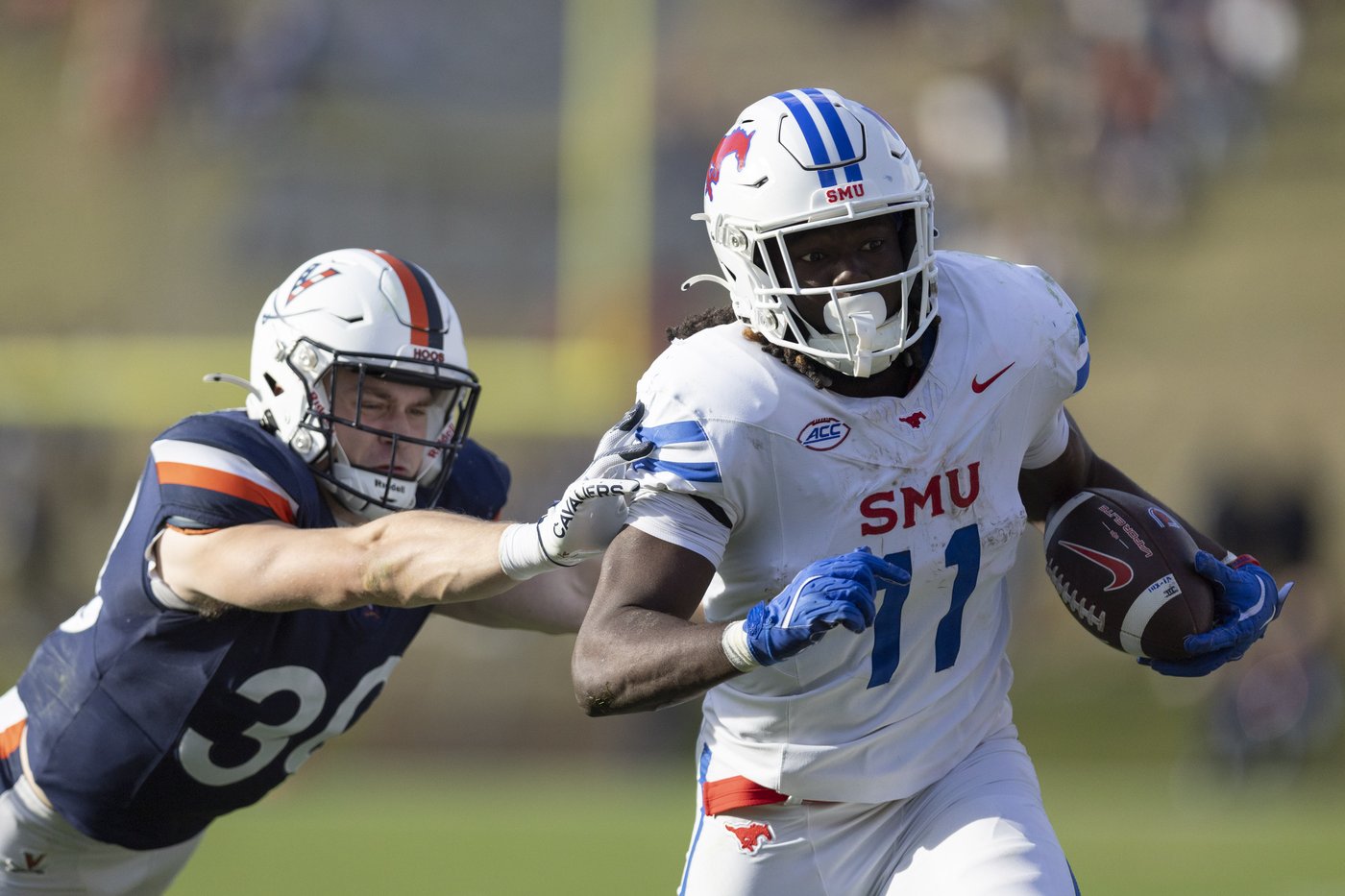 Jennings has 3 TDs as No. 13 SMU routs Virginia 33-7 to clinch a spot in the ACC title game | iNFOnews.ca Jennings has 3 TDs as No. 13 SMU routs Virginia 33-7 to clinch a spot in the ACC title game | iNFOnews.ca
