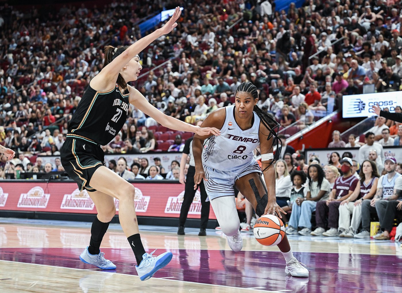 Mabrey scores 30 points, Tempo hold off Liberty for 93-91 victory | iNFOnews.ca