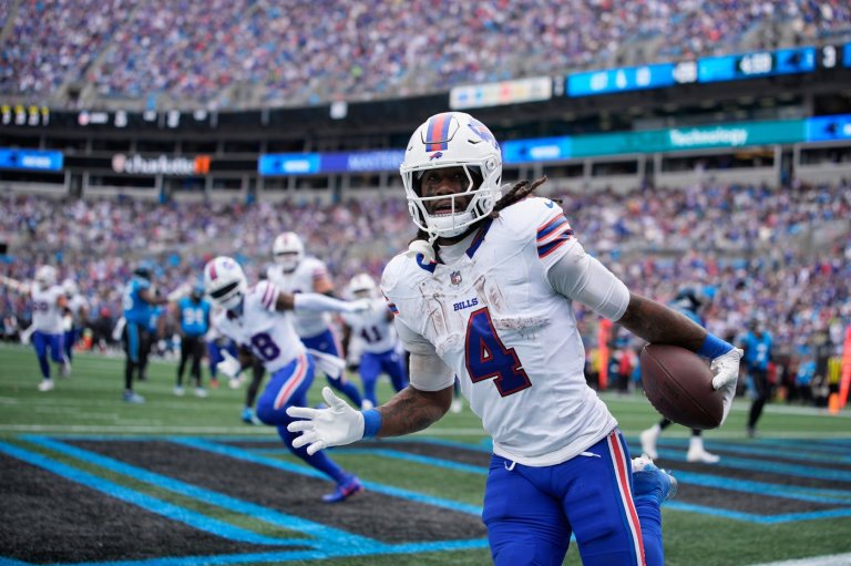 Bills establish 'identity' behind James Cook and dominant running game in 40-9 rout of Panthers | iNFOnews.ca Bills establish 'identity' behind James Cook and dominant running game in 40-9 rout of Panthers | iNFOnews.ca