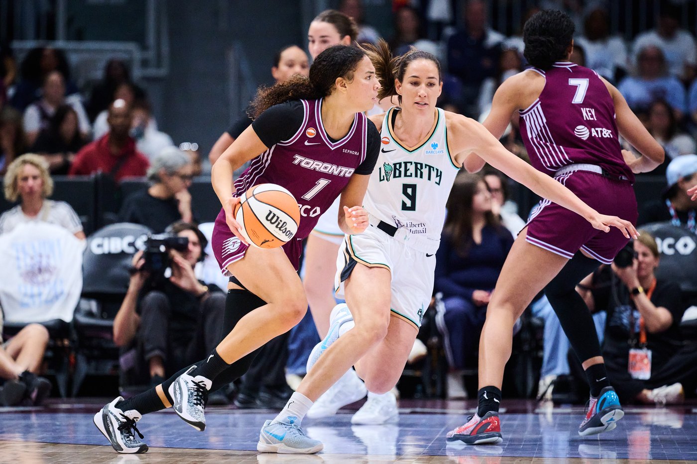 Stewart shines as Liberty thump Tempo 106-69 in Toronto's home finale | iNFOnews.ca Stewart shines as Liberty thump Tempo 106-69 in Toronto's home finale | iNFOnews.ca