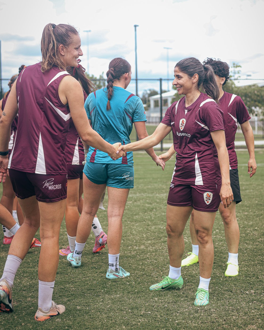 Iranian women soccer players granted asylum in Australia are pictured training in Brisbane | iNFOnews.ca