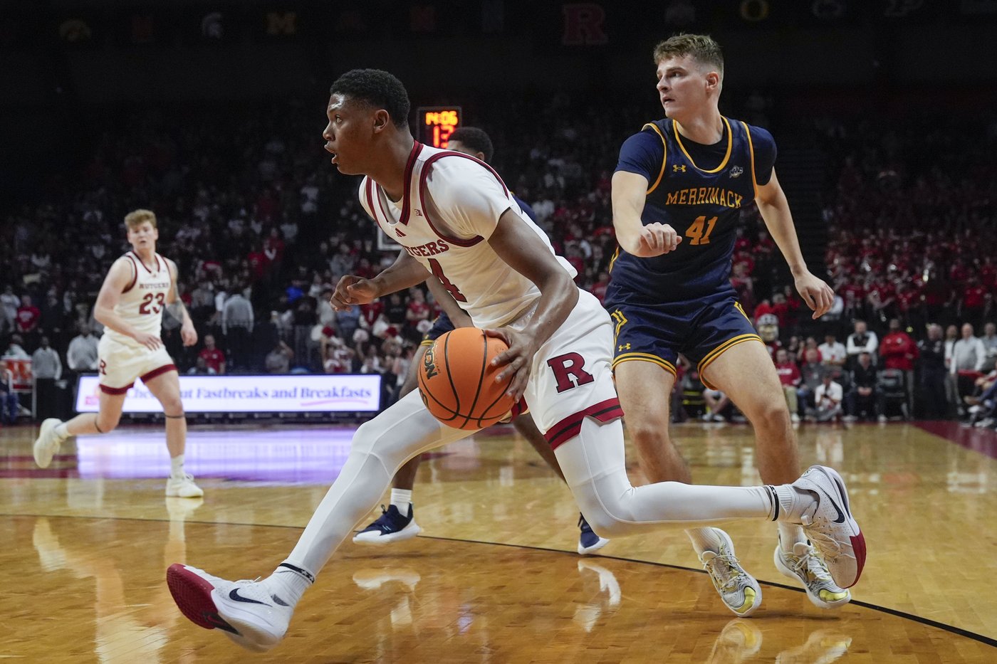 Ace Bailey's 23 points leads No. 24 Rutgers over Merrimack 74-63 | iNFOnews.ca Ace Bailey's 23 points leads No. 24 Rutgers over Merrimack 74-63 | iNFOnews.ca