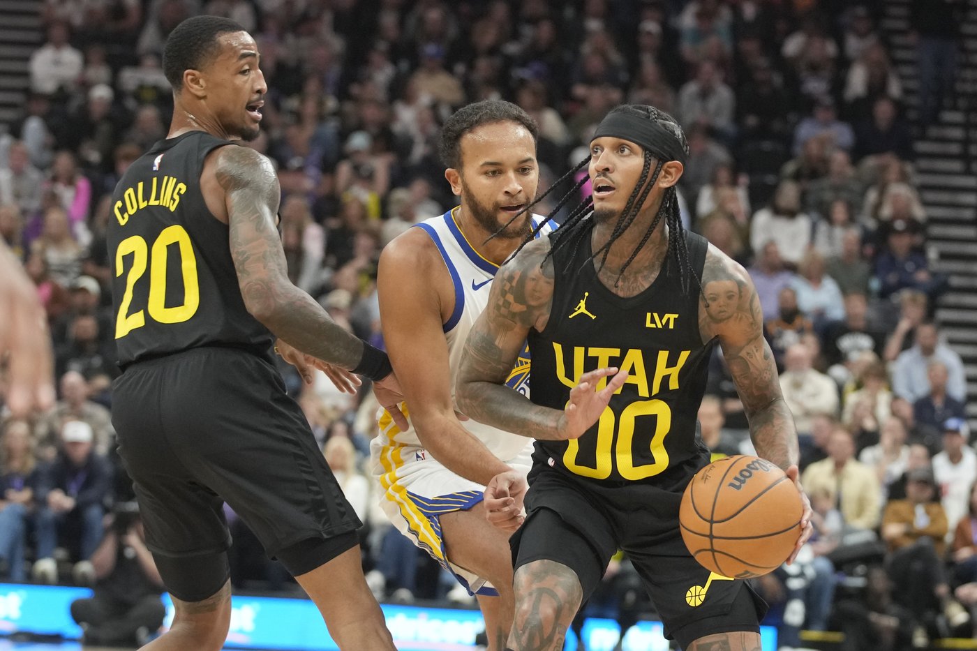 Buddy Hield scores 27 points to help the Warriors coast past the Jazz, 127-86 | iNFOnews.ca