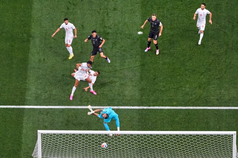 One Extraordinary Photo: An overhead look at New Zealand’s Elijah Just scoring against Iran | iNFOnews.ca