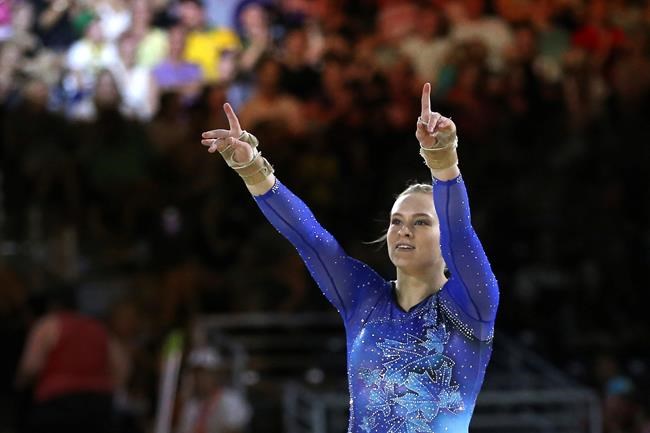 Canadian gymnast Ellie Black wins second gold at Commonwealth Games | iNFOnews.ca CP379834278