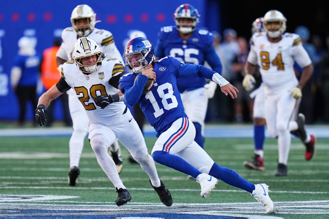 John Harbaugh says no Giants QB decision yet after J.J. McCarthy replaces Jameis Winston | iNFOnews.ca John Harbaugh says no Giants QB decision yet after J.J. McCarthy replaces Jameis Winston | iNFOnews.ca