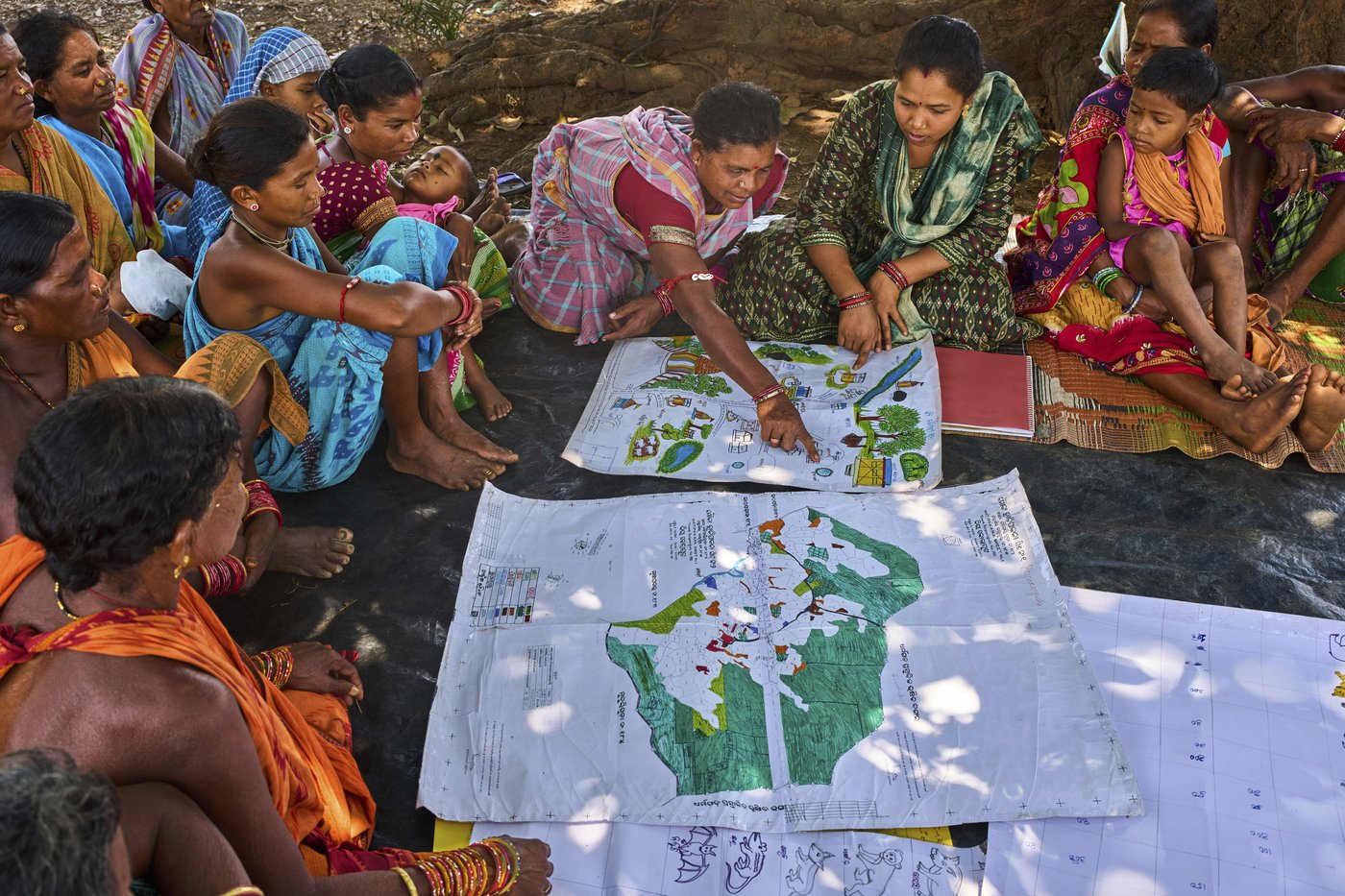 In India, Indigenous women and their 'dream maps' seek to protect lands from climate change | iNFOnews.ca In India, Indigenous women and their 'dream maps' seek to protect lands from climate change | iNFOnews.ca