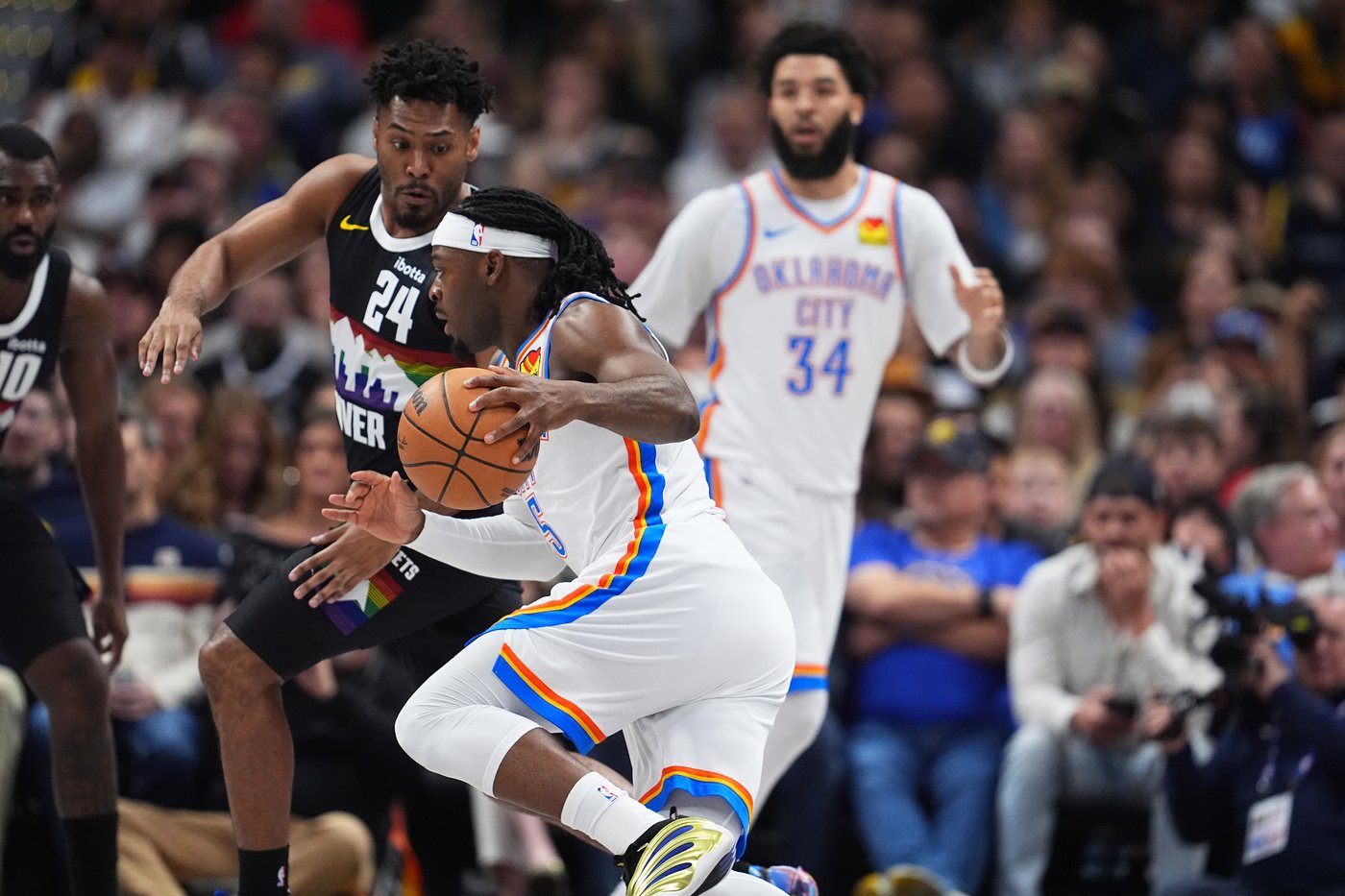 Nuggets win 11th straight, beating Thunder 127-107 in battle of reserves as playoffs approach | iNFOnews.ca Nuggets win 11th straight, beating Thunder 127-107 in battle of reserves as playoffs approach | iNFOnews.ca