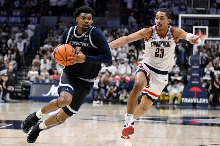 Georgetown junior guard KJ Lewis to miss remainder of season with left ankle injury | iNFOnews.ca