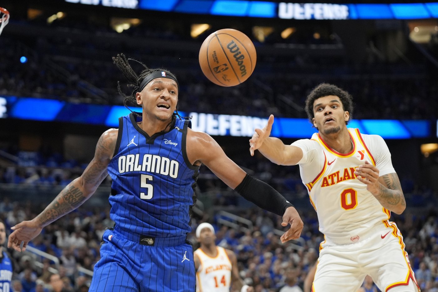 Anthony, Magic claim 7th seed with 120-95 win over Hawks in Play-In Tournament | iNFOnews.ca Anthony, Magic claim 7th seed with 120-95 win over Hawks in Play-In Tournament | iNFOnews.ca
