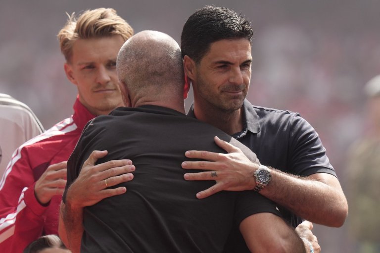 Arteta enjoying being the 'hunted' and urges Arsenal players to show desire to retain Premier League | iNFOnews.ca