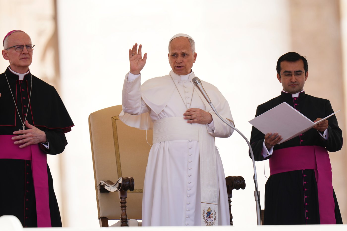 Pope Leo XIV encourages wealthy US Catholics to keep donating | iNFOnews.ca Pope Leo XIV encourages wealthy US Catholics to keep donating | iNFOnews.ca