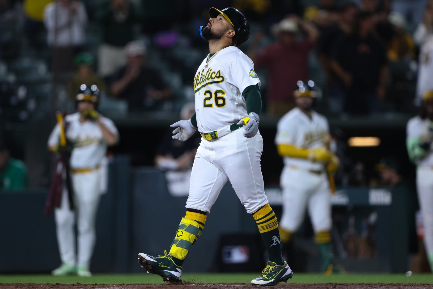 Athletics rally with 2 homers in 8th to complete comeback in 9-7 win over Angels | iNFOnews.ca Athletics rally with 2 homers in 8th to complete comeback in 9-7 win over Angels | iNFOnews.ca