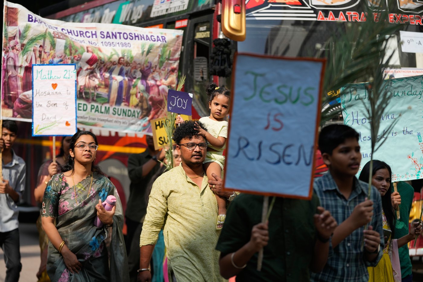 Photos show Christians marking Holy Week across the world | iNFOnews.ca