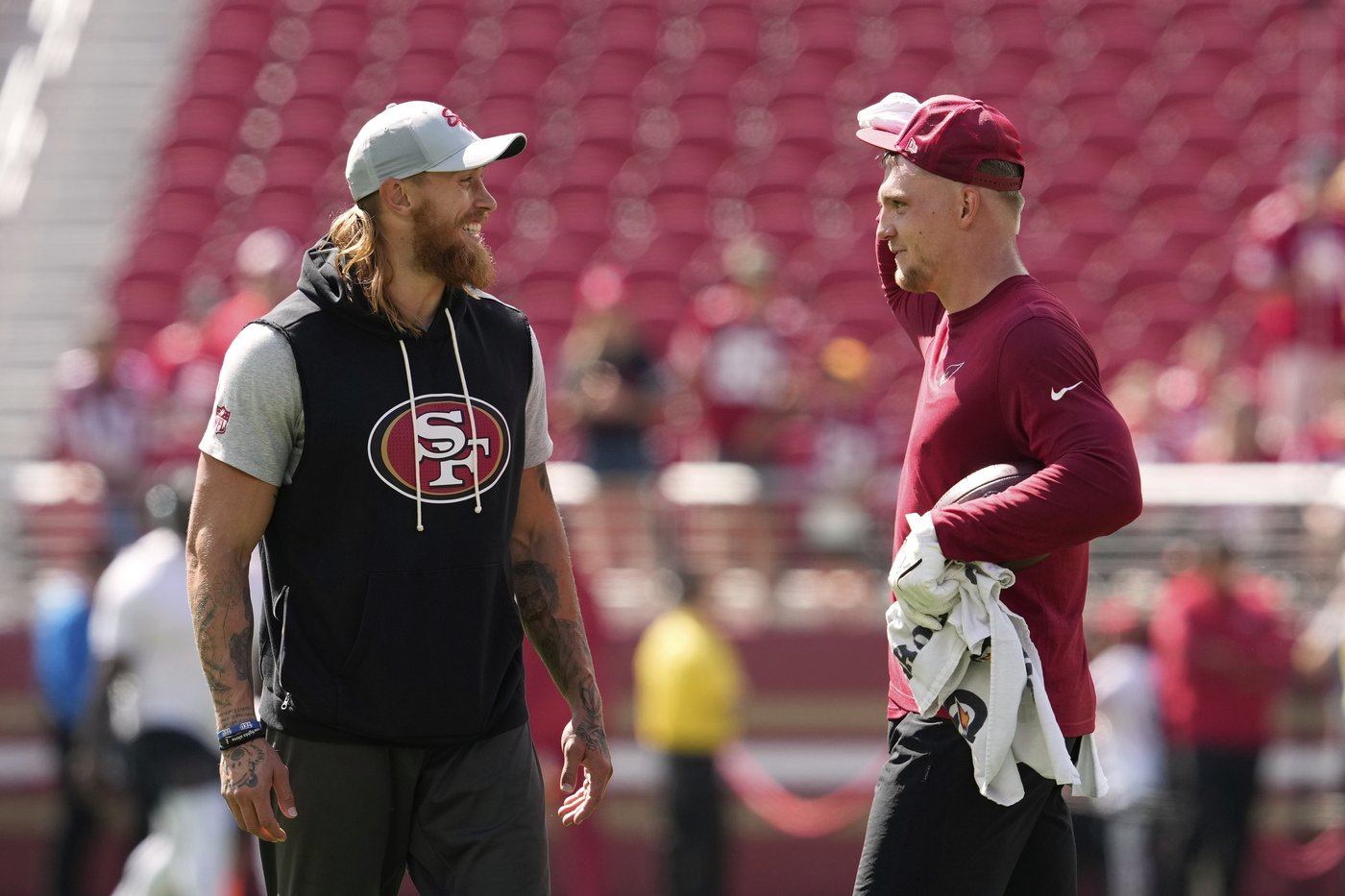 49ers activate star tight end George Kittle from injured reserve ahead of Falcons game | iNFOnews.ca 49ers activate star tight end George Kittle from injured reserve ahead of Falcons game | iNFOnews.ca