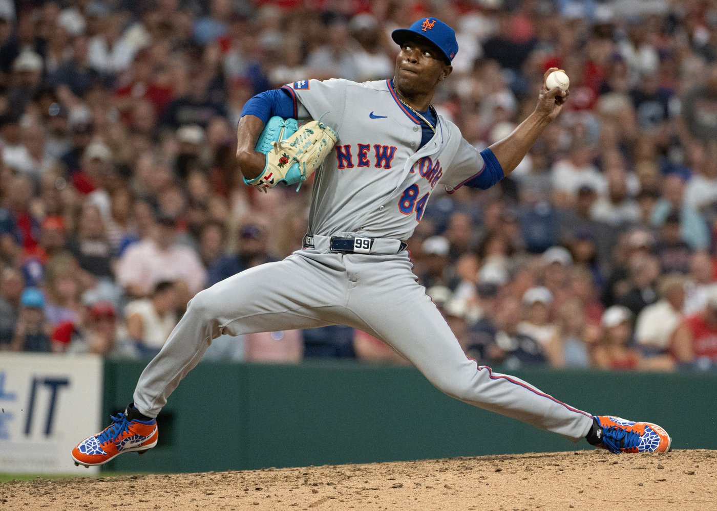 Mets rookie Jefry Yan has viral high-flying celebration after striking out his 1st MLB batter | iNFOnews.ca