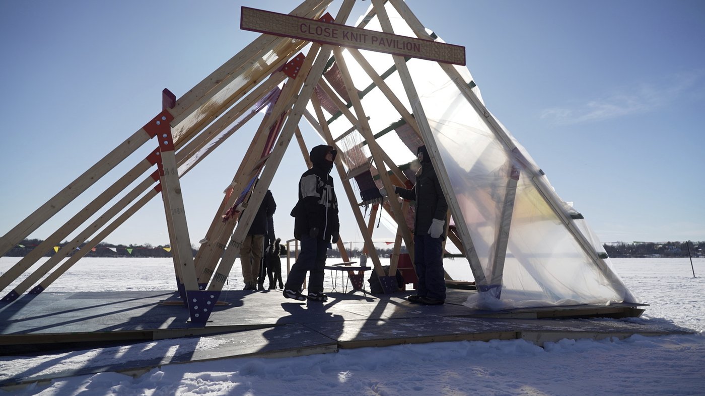 Thousands enjoy art on a frozen Minneapolis lake despite bone-chilling temperatures | iNFOnews.ca