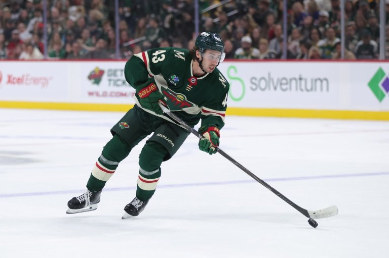 Kaprizov scores twice as the Wild beat the Bruins 4-1 | iNFOnews.ca