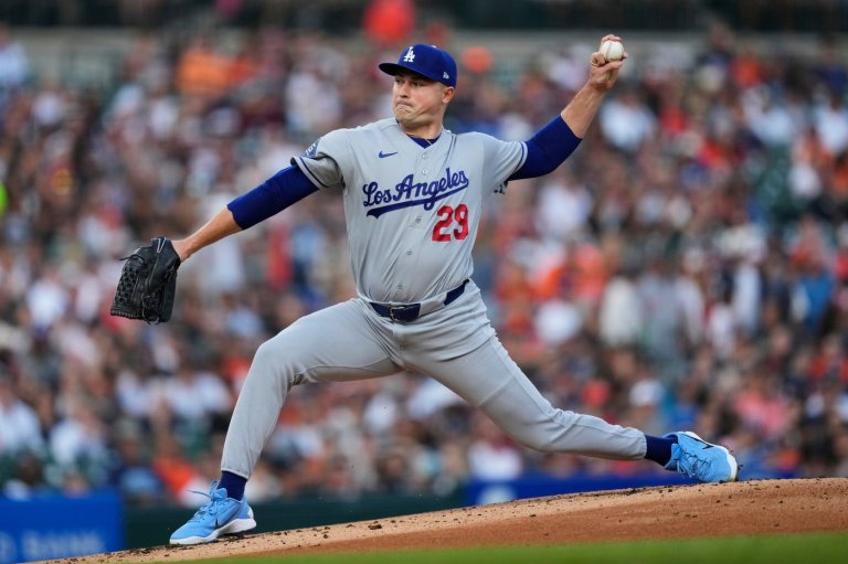 Tarik Skubal throws 6 solid innings in 1st start against former team, helping Dodgers top Tigers 2-1 | iNFOnews.ca