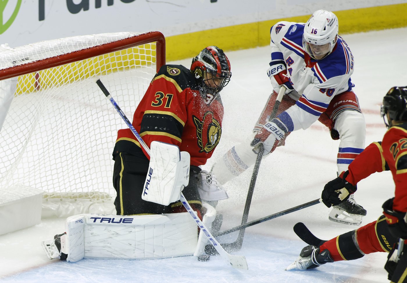 Batherson nets hat trick as Senators sink Rangers 7-4 | iNFOnews.ca Batherson nets hat trick as Senators sink Rangers 7-4 | iNFOnews.ca