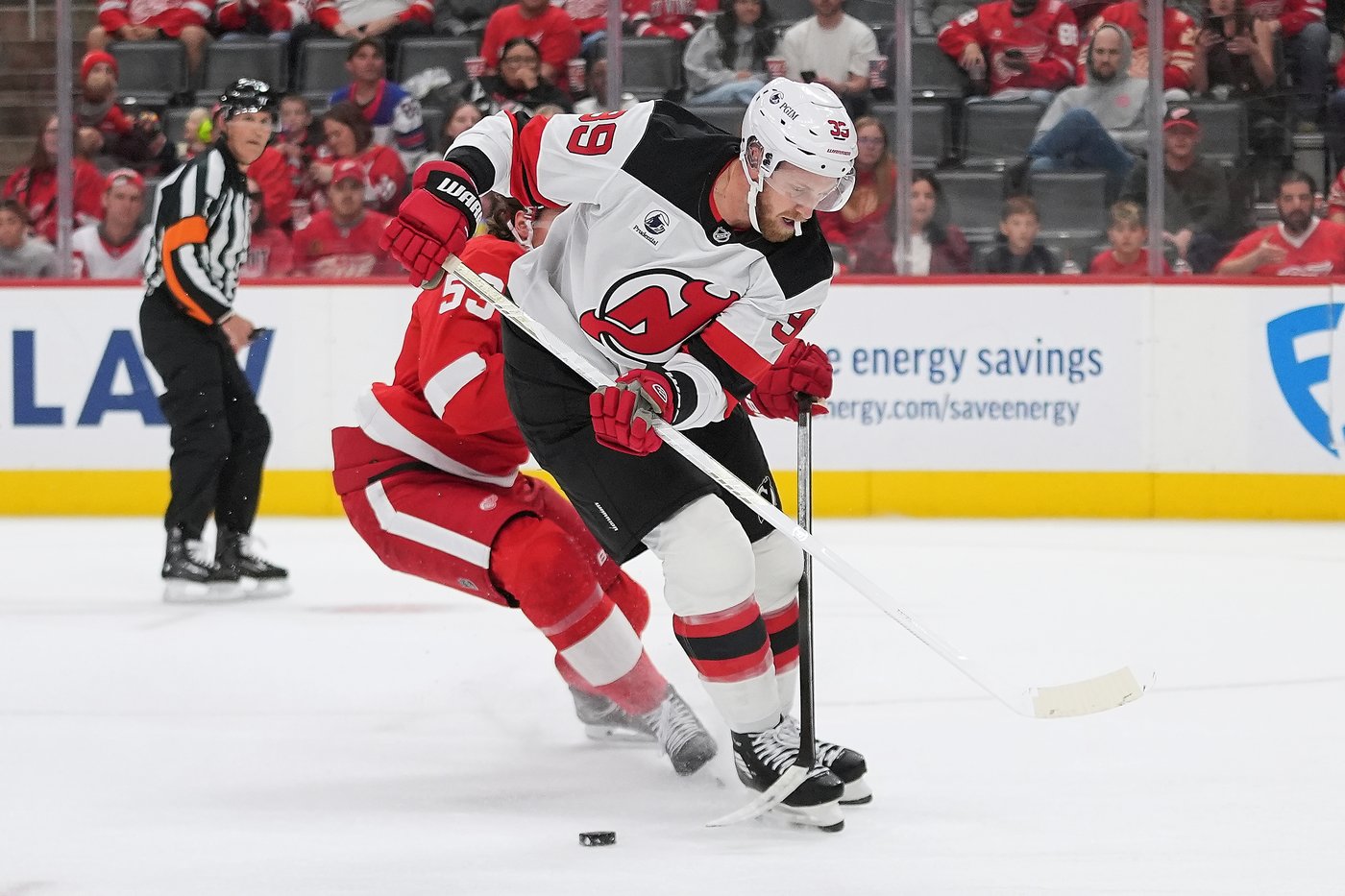 Jack Hughes scores on a breakaway in OT, lifts Devils to a 5-4 win over Red Wings | iNFOnews.ca Jack Hughes scores on a breakaway in OT, lifts Devils to a 5-4 win over Red Wings | iNFOnews.ca