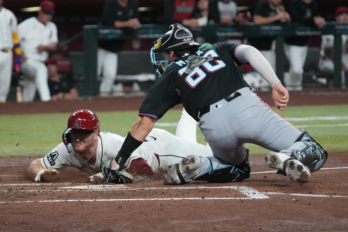 Corbin Carroll hits game-winning, 2-run homer in the 9th to lift D-backs over the Marlins 8-7 | iNFOnews.ca