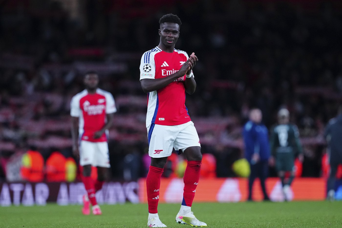 Saka denied a first Arsenal hat trick by his own teammate in Champions League win | iNFOnews.ca