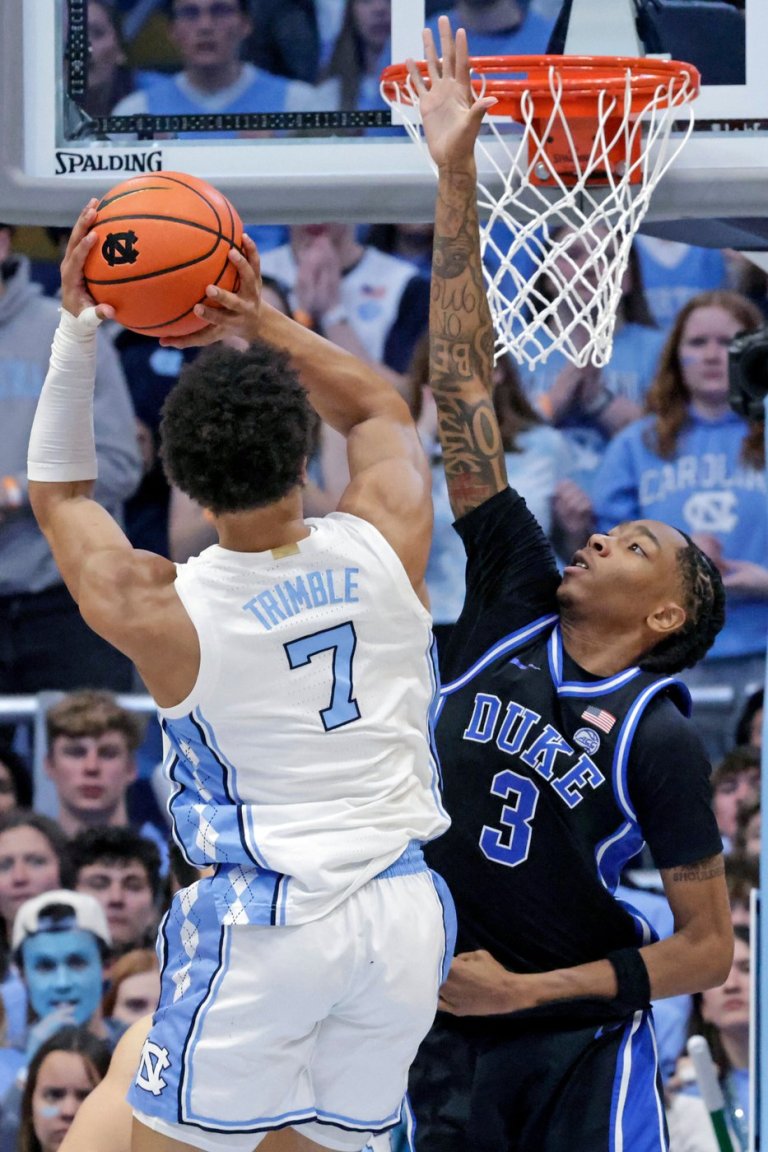 Seth Trimble's buzzer-beater lifts No. 14 North Carolina past No. 4 Duke 71-68 | iNFOnews.ca