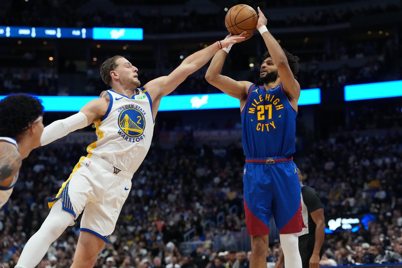 Lendeborg has 31 points, 12 rebounds as Warriors earn 1st win of season by beating Nuggets 134-114 | iNFOnews.ca Lendeborg has 31 points, 12 rebounds as Warriors earn 1st win of season by beating Nuggets 134-114 | iNFOnews.ca