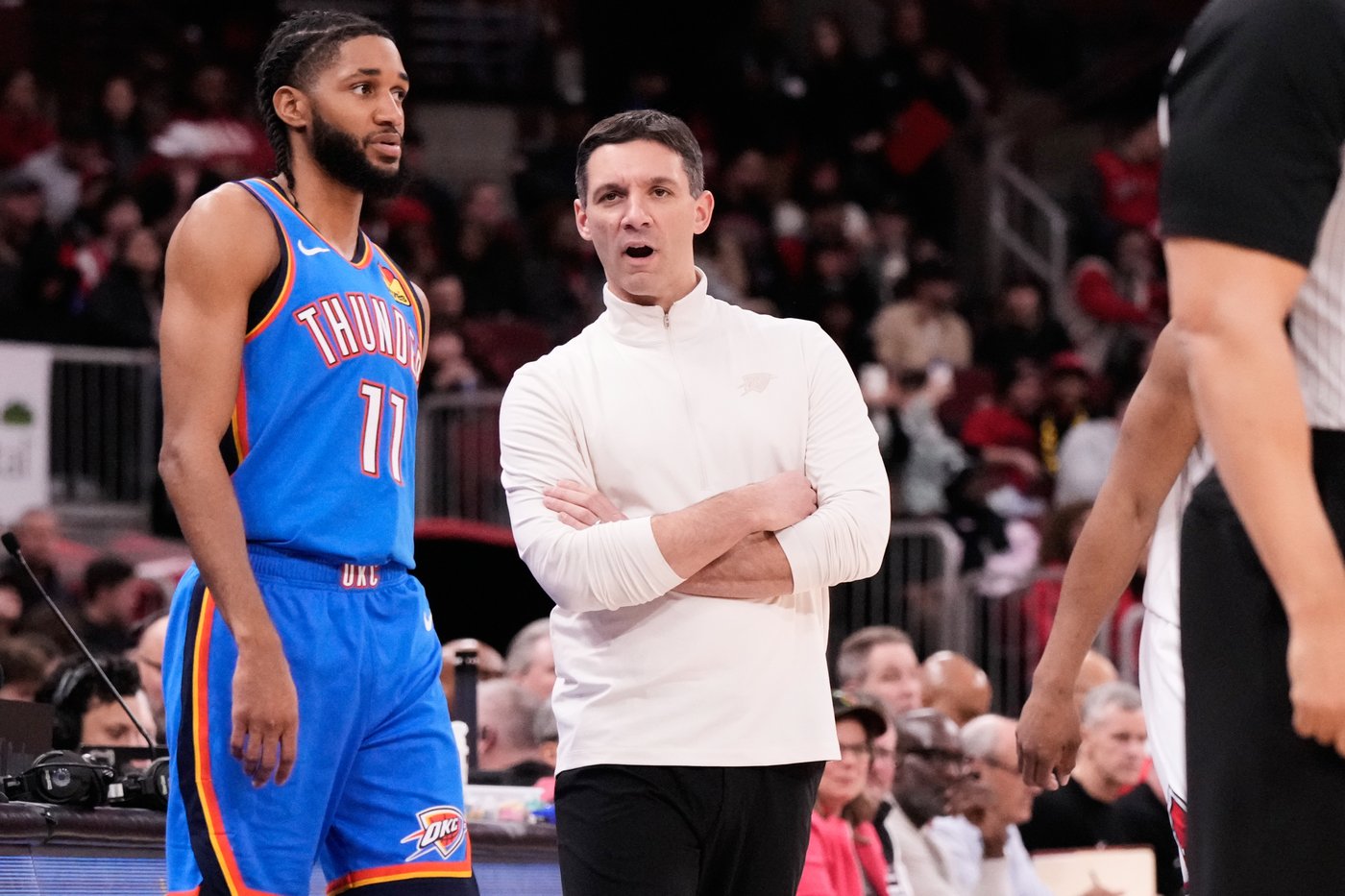 McCain scores 20 as Thunder beat Bulls 116-108 without Gilgeous-Alexander | iNFOnews.ca McCain scores 20 as Thunder beat Bulls 116-108 without Gilgeous-Alexander | iNFOnews.ca