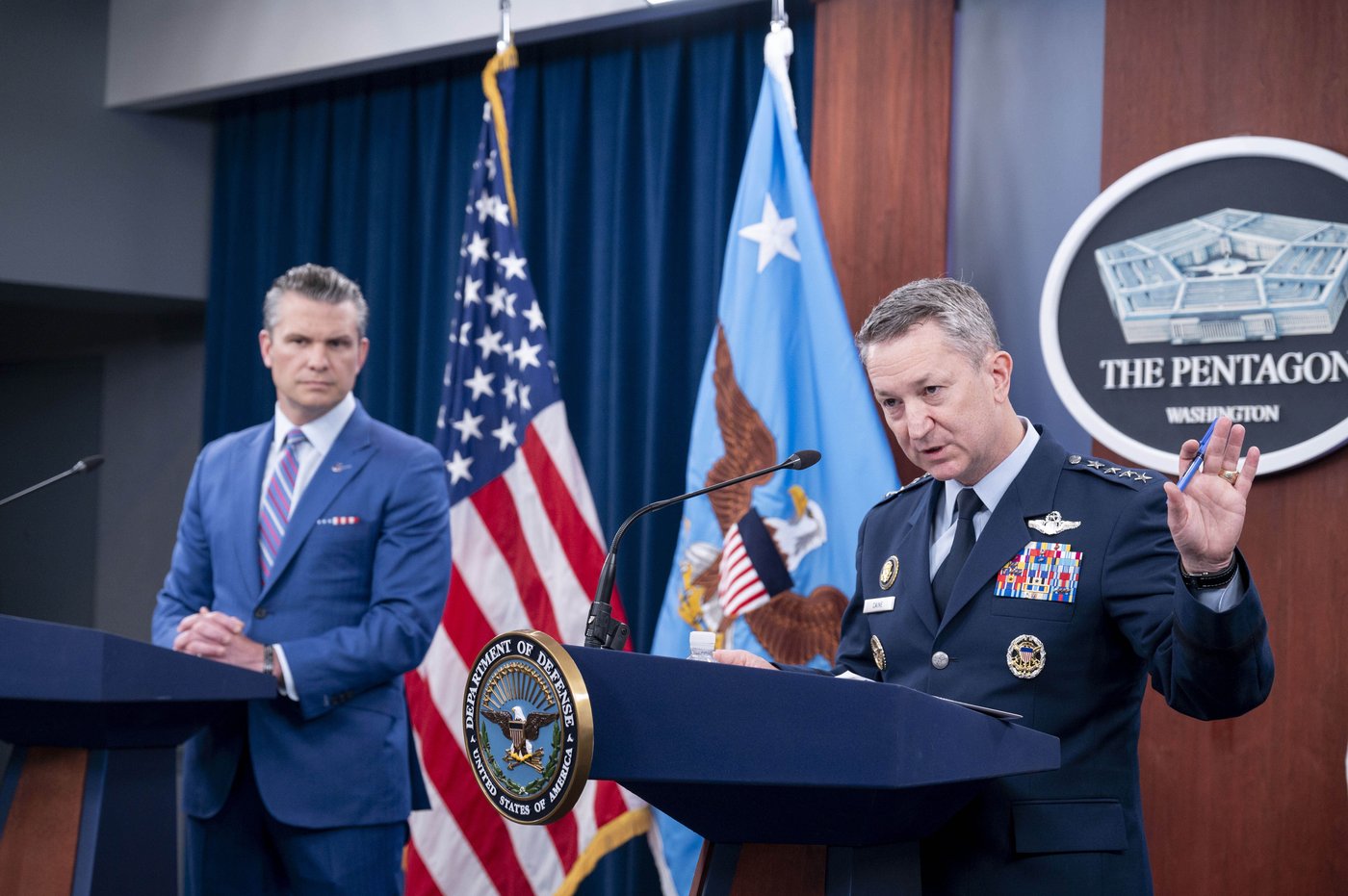 Pentagon leaders cite military tactics to show destruction from US attacks on Iran | iNFOnews.ca