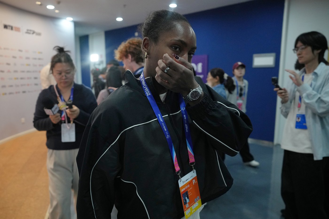 A drained Coco Gauff falls to Elise Mertens at the China Open days after dealing with racist abuse | iNFOnews.ca