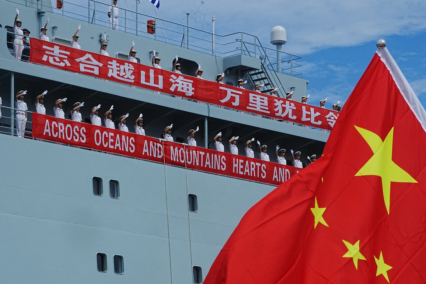 Chinese navy ships make a friendship visit to Cambodia as concerns over military links linger | iNFOnews.ca