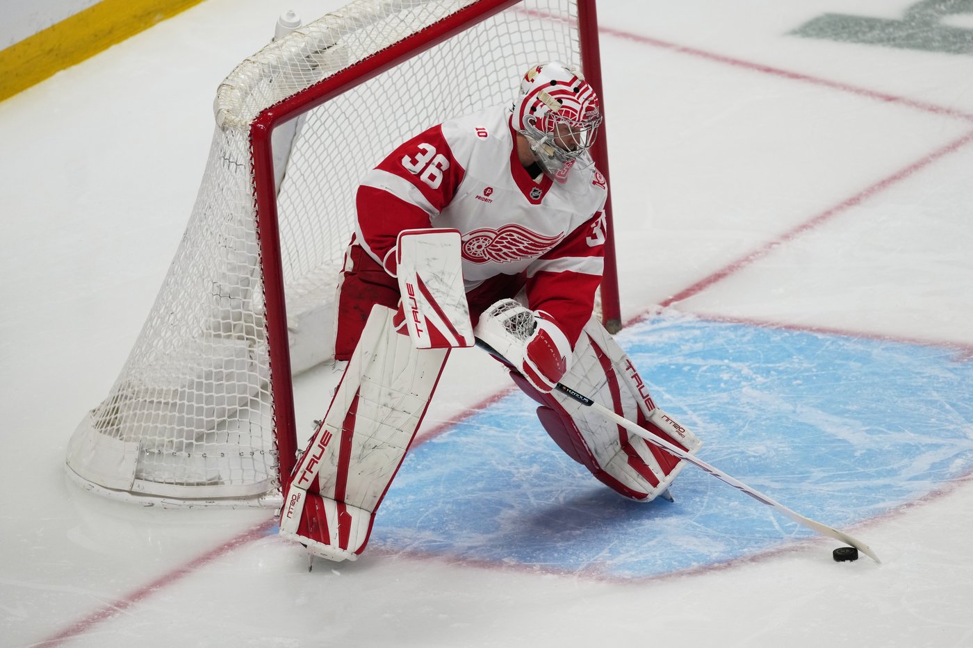Gibson and Raymond power Red Wings to a 2-0 victory over the Avalanche | iNFOnews.ca