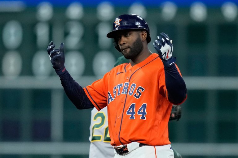 Yordan Alvarez is driving toward a Triple Crown, but he's happiest driving his family's RV | iNFOnews.ca