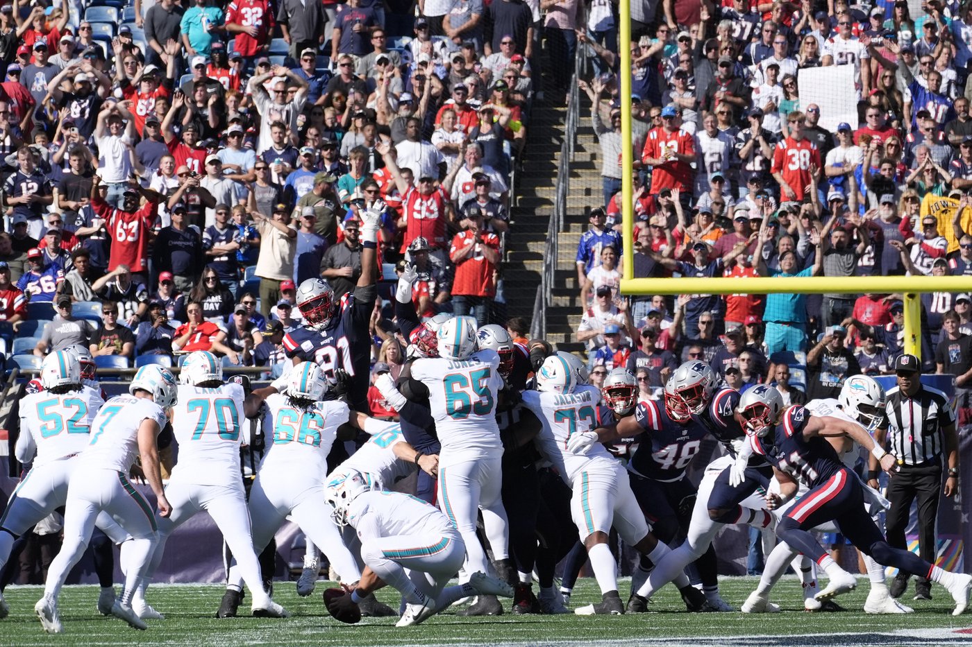 The Dolphins made so many mistakes against New England. The Patriots made more in Miami's 15-10 win | iNFOnews.ca The Dolphins made so many mistakes against New England. The Patriots made more in Miami's 15-10 win | iNFOnews.ca