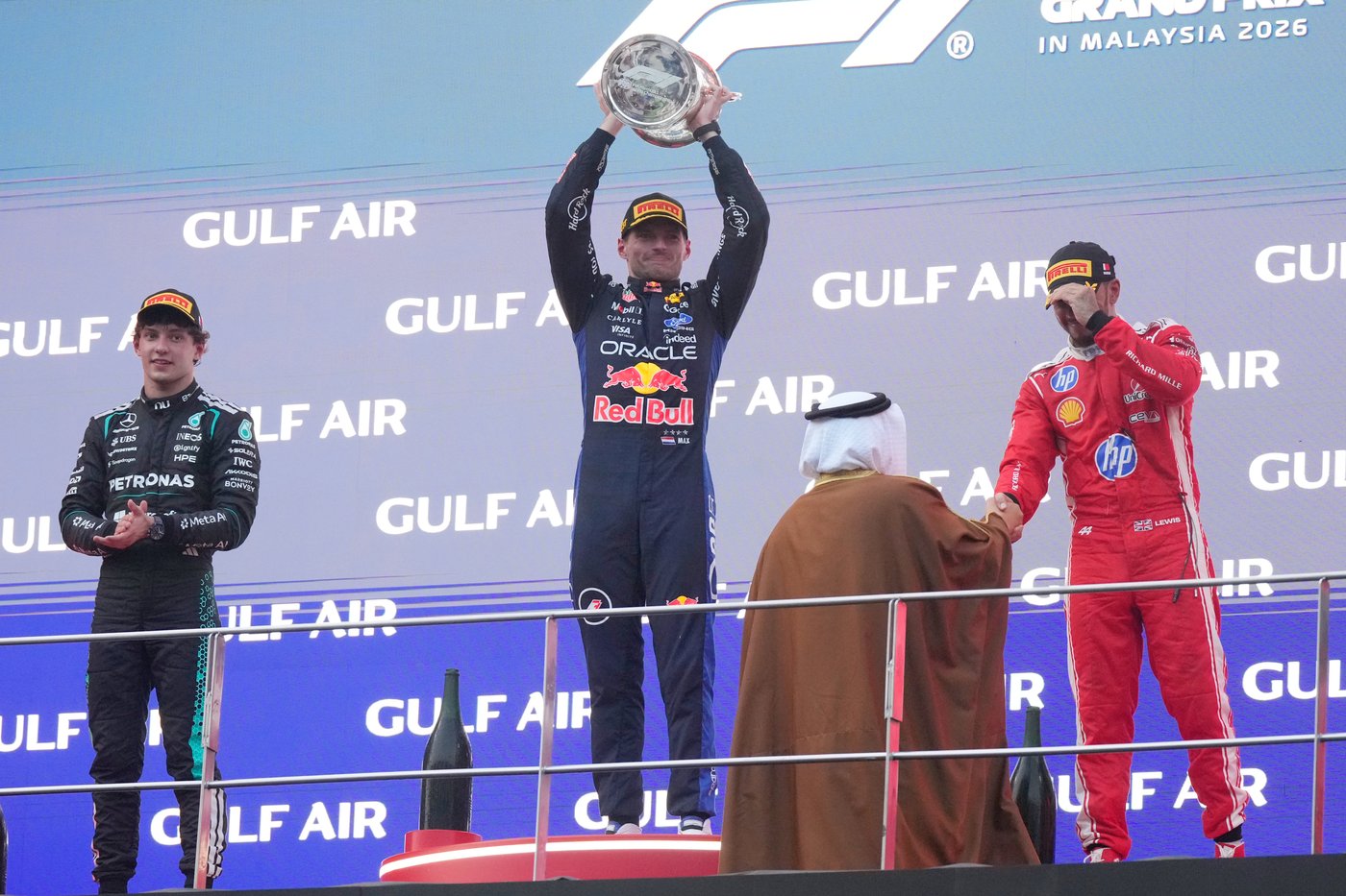 Verstappen beats Antonelli to win F1's Bahrain GP in Malaysia as Russell retires | iNFOnews.ca Verstappen beats Antonelli to win F1's Bahrain GP in Malaysia as Russell retires | iNFOnews.ca