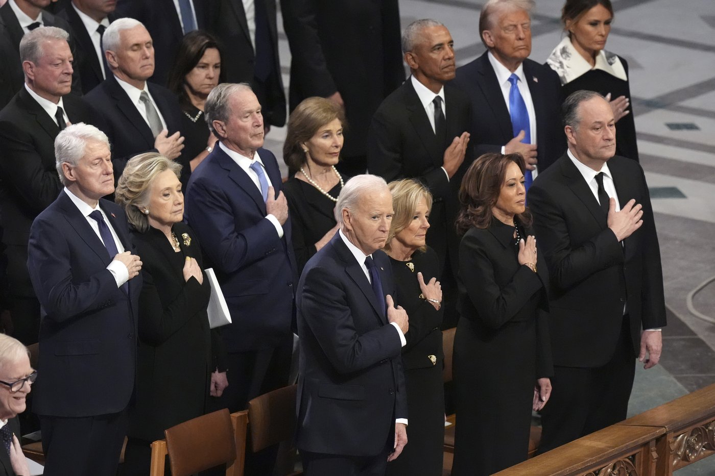 Michelle Obama doesn't attend state funeral for Jimmy Carter | iNFOnews.ca